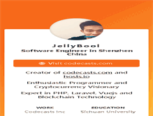 Tablet Screenshot of jellybool.com